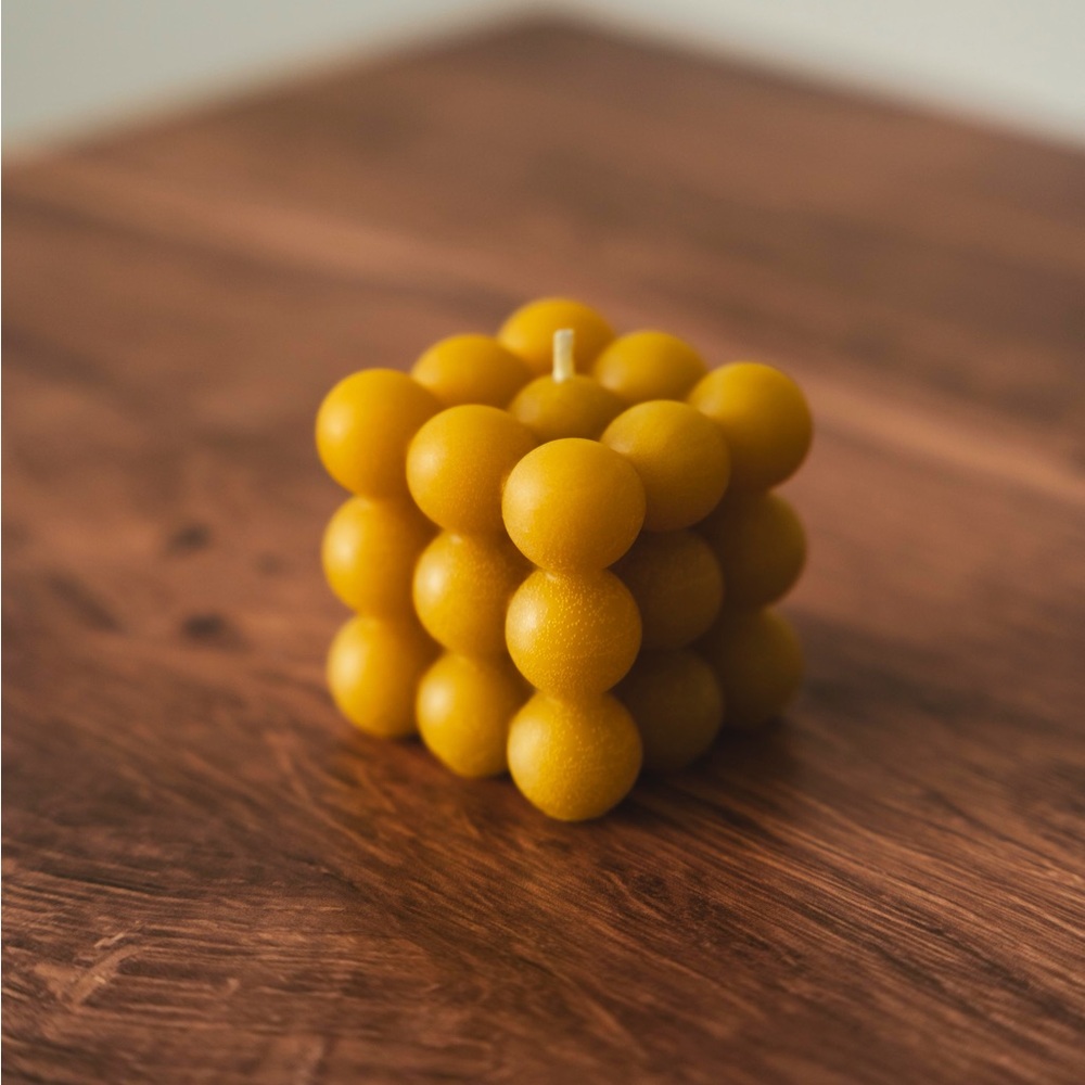 Gold Accent Candle Holder Sphere